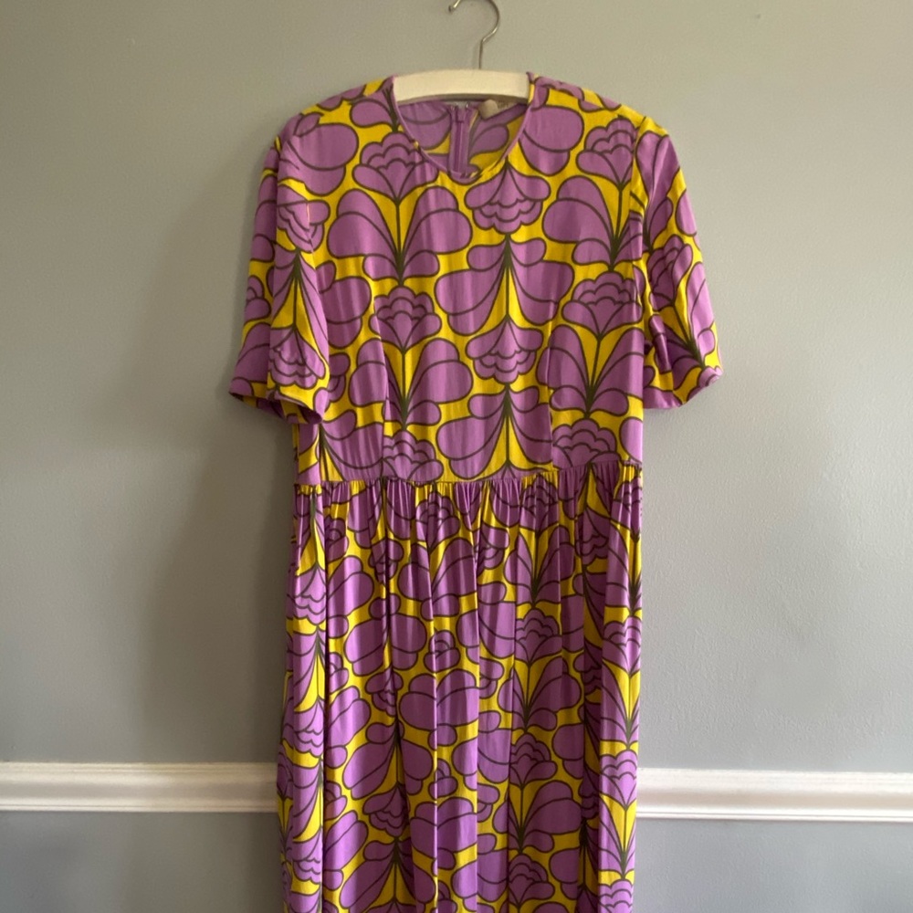 Retired Orla Kiely Damask Maxi Dress SS16